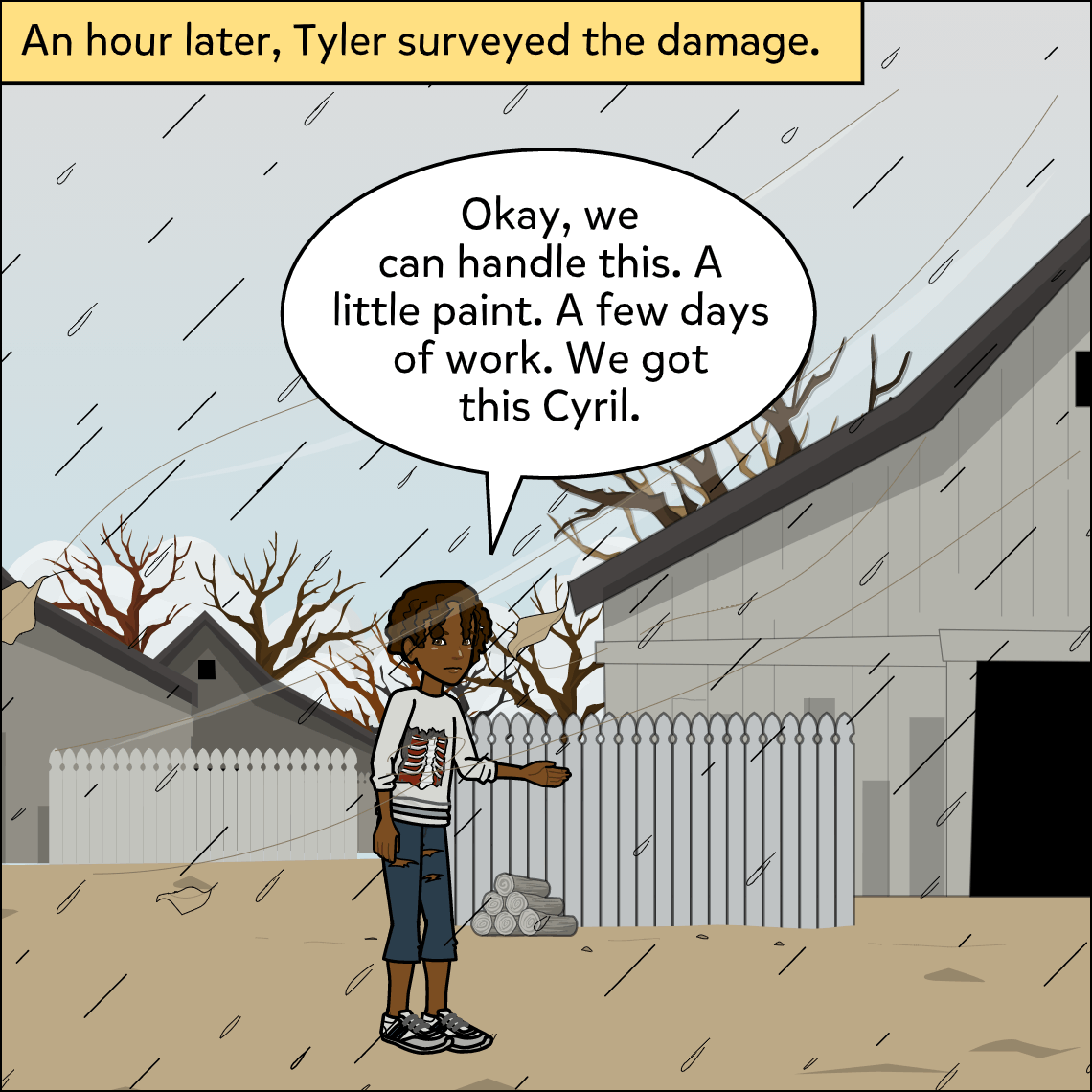 What's the Point of View? - Exemplar comic, panel 3
