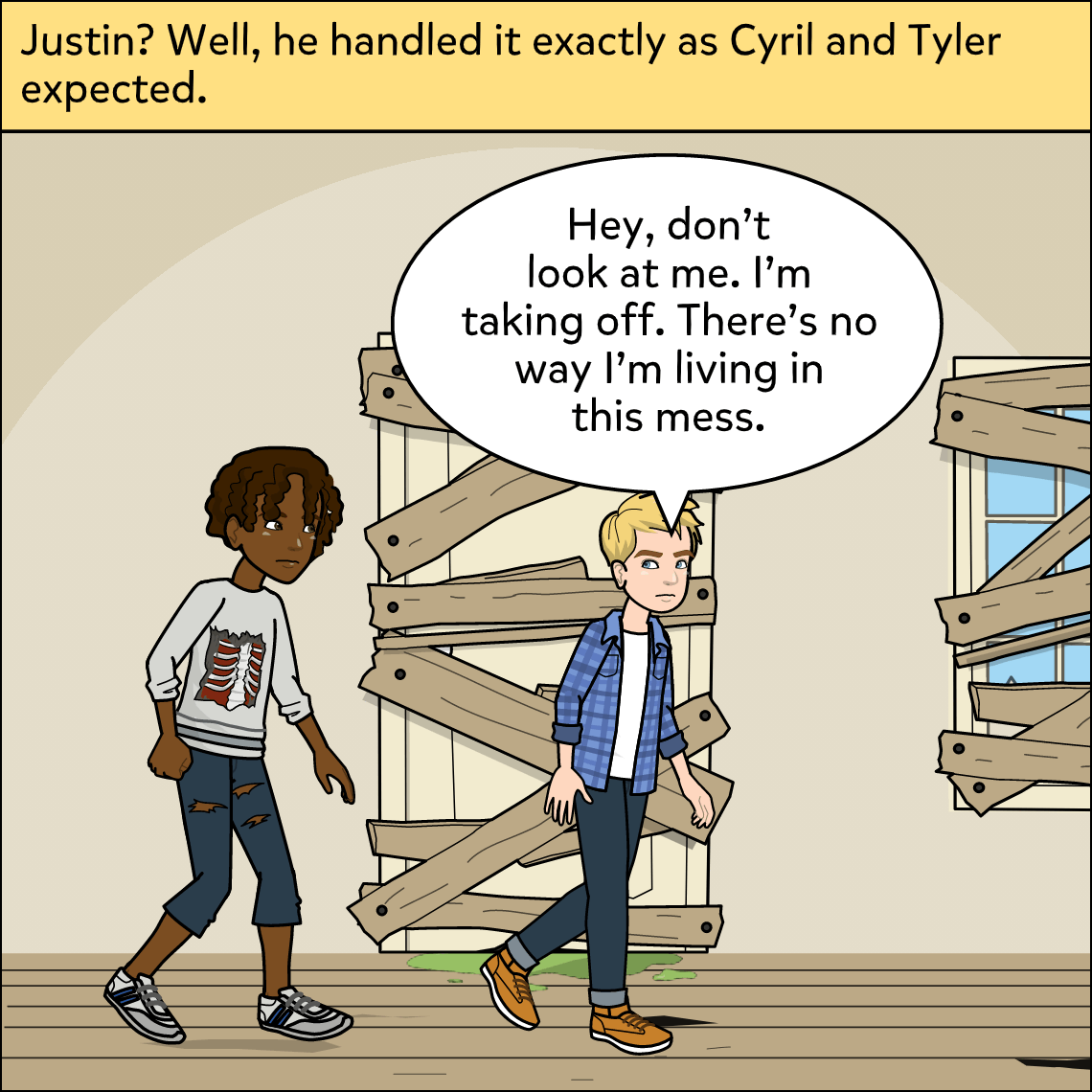 What's the Point of View? - Exemplar comic, panel 4