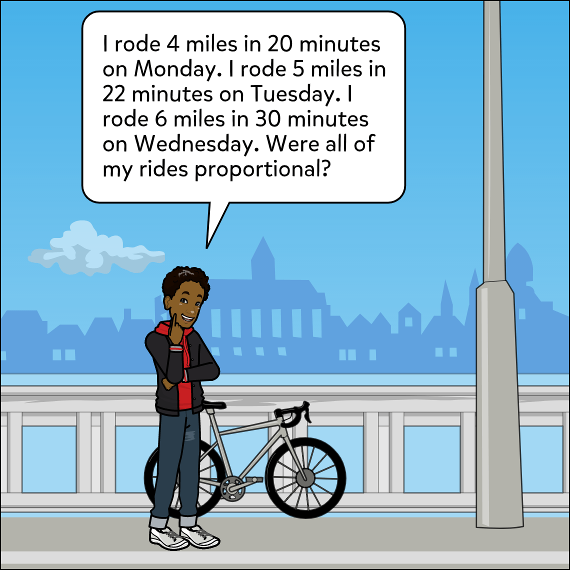 Perfectly Proportionate… or Are They? - Exemplar comic, panel 2