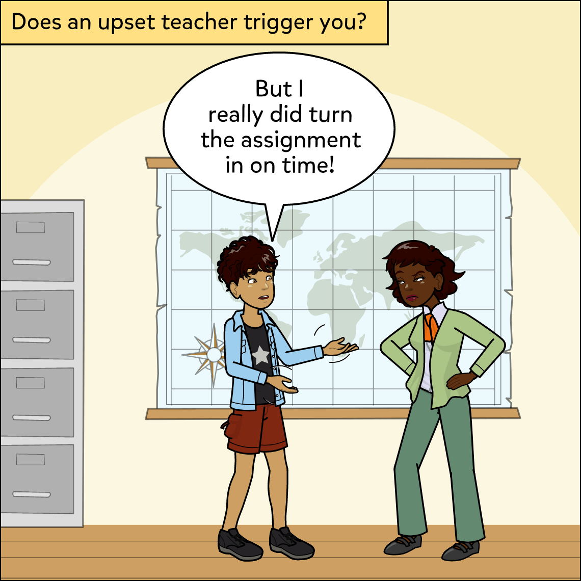 What Triggers Me? - Exemplar comic, panel 5