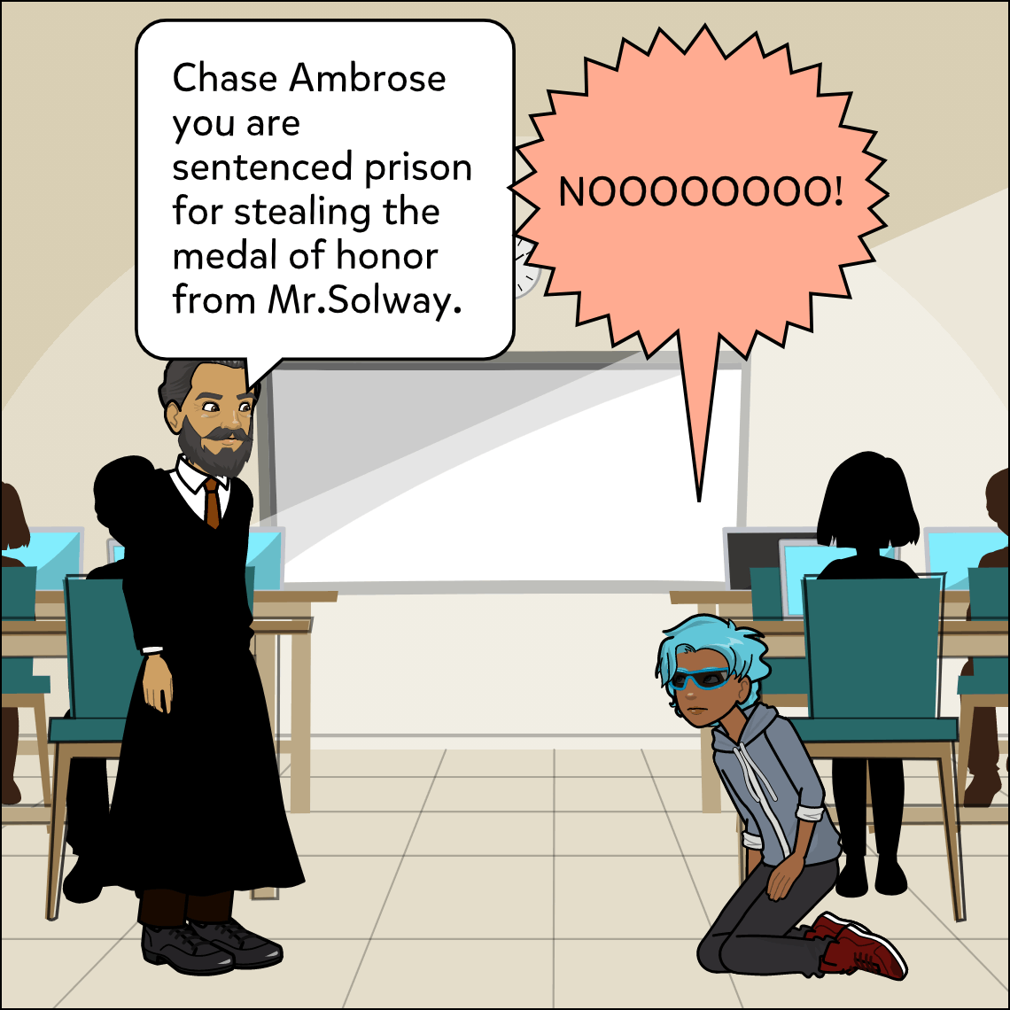 Super Summaries! - Exemplar comic, panel 1