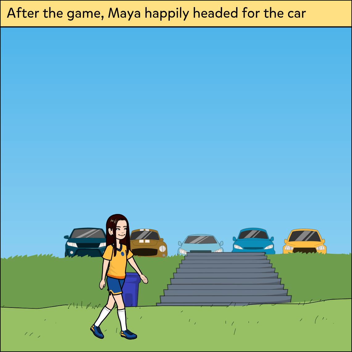 Nouns - Exemplar comic, panel 1