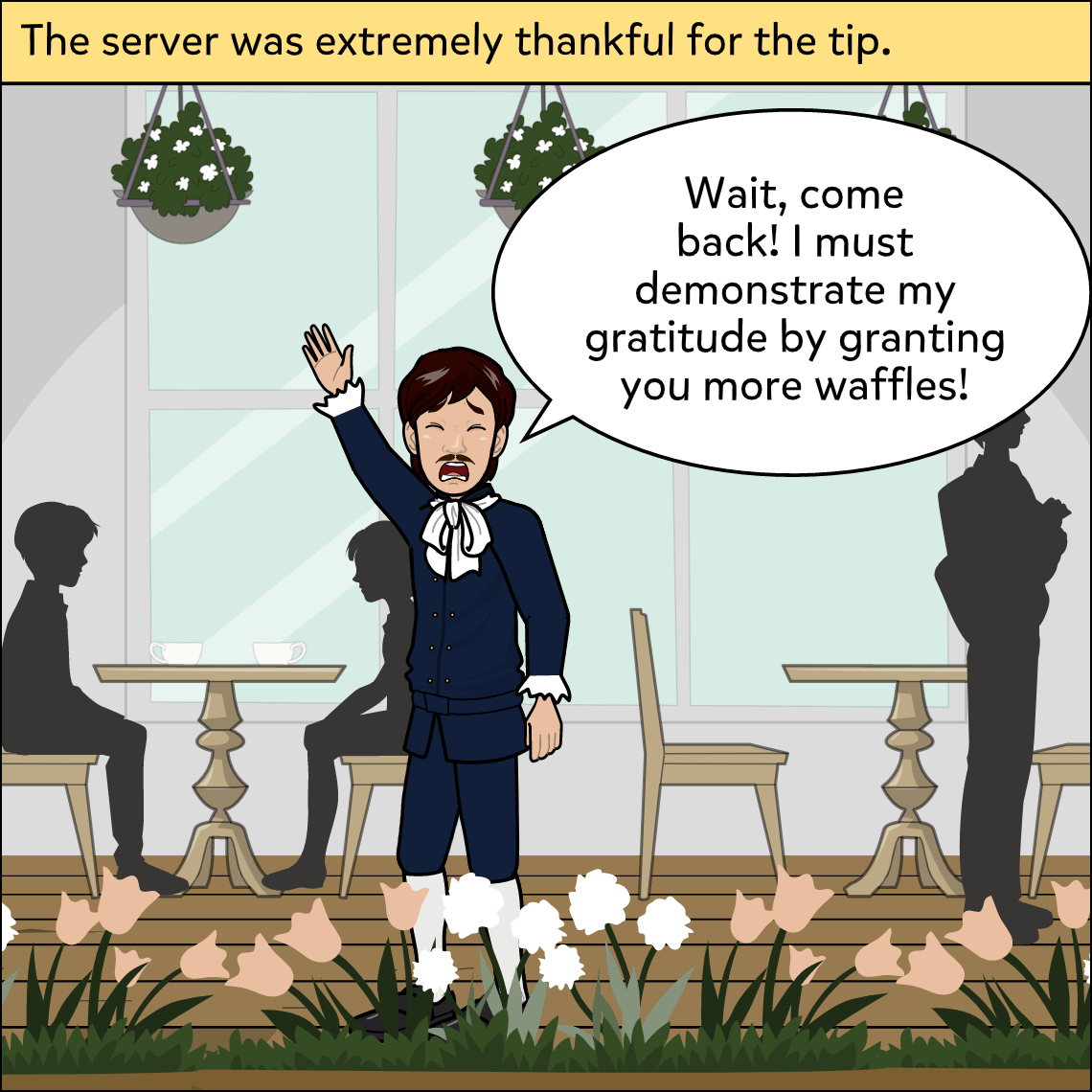 Thanks For The Tip - Exemplar comic, panel 6