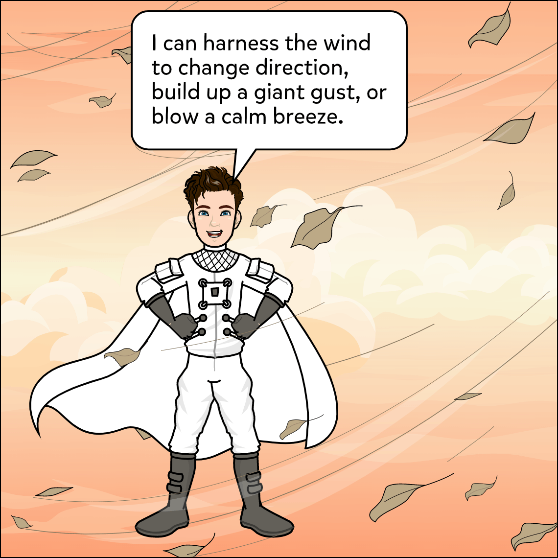 What’s Your STEM Superpower? - Exemplar comic, panel 2