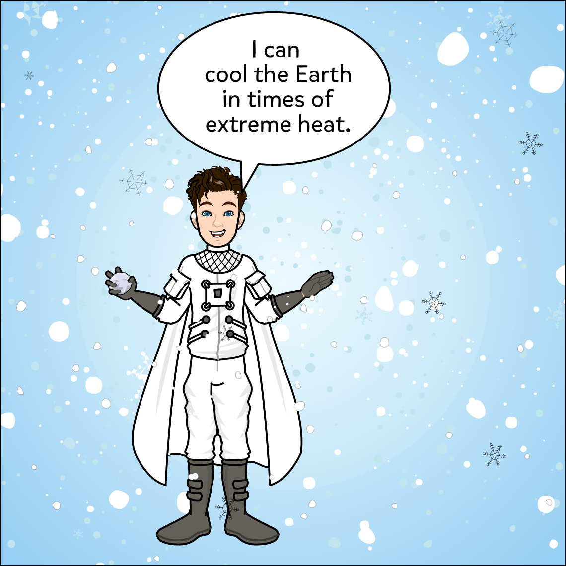 What’s Your STEM Superpower? - Exemplar comic, panel 3