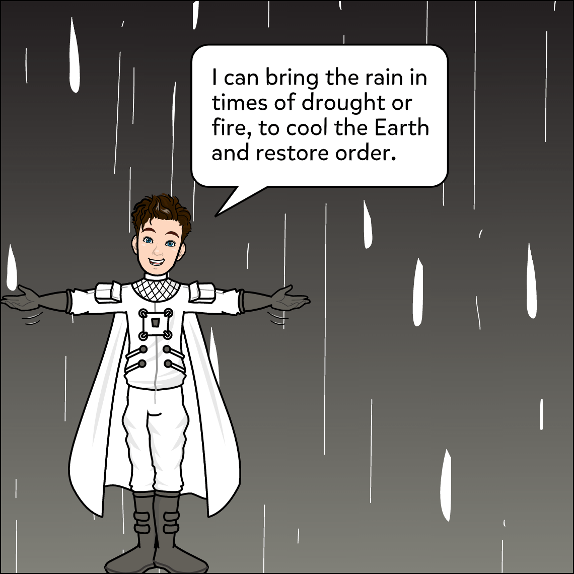 What’s Your STEM Superpower? - Exemplar comic, panel 4