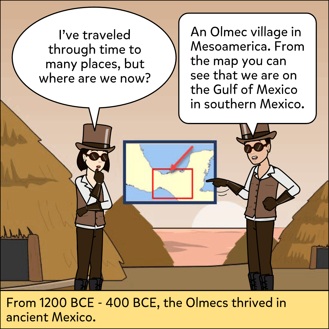 Indigenous Groups of America and Their Importance - Exemplar comic, panel 2