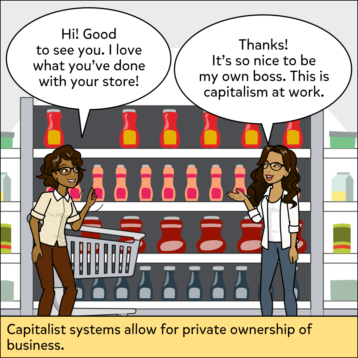 Show Me the Money - Exemplar comic, panel 1