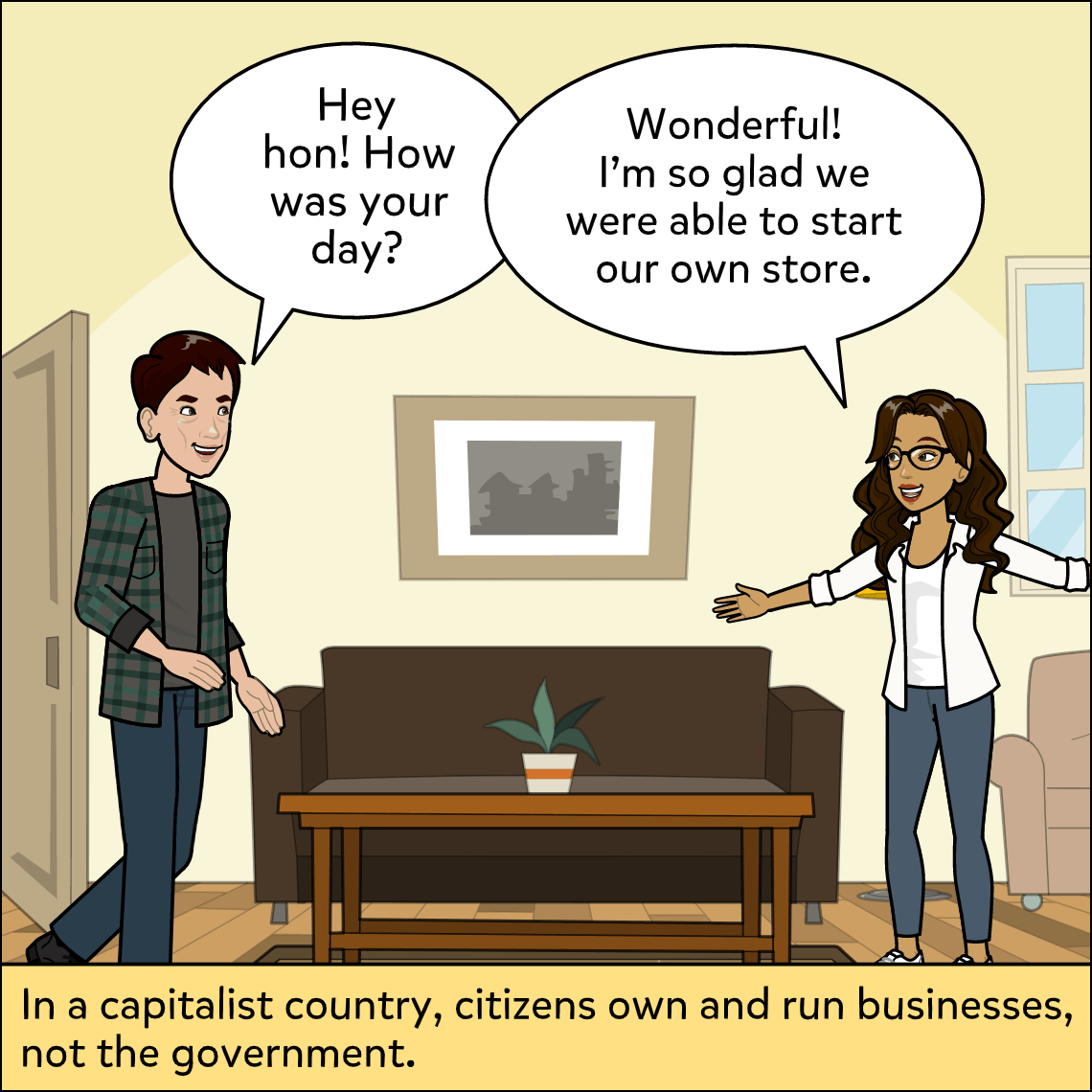Show Me the Money - Exemplar comic, panel 2