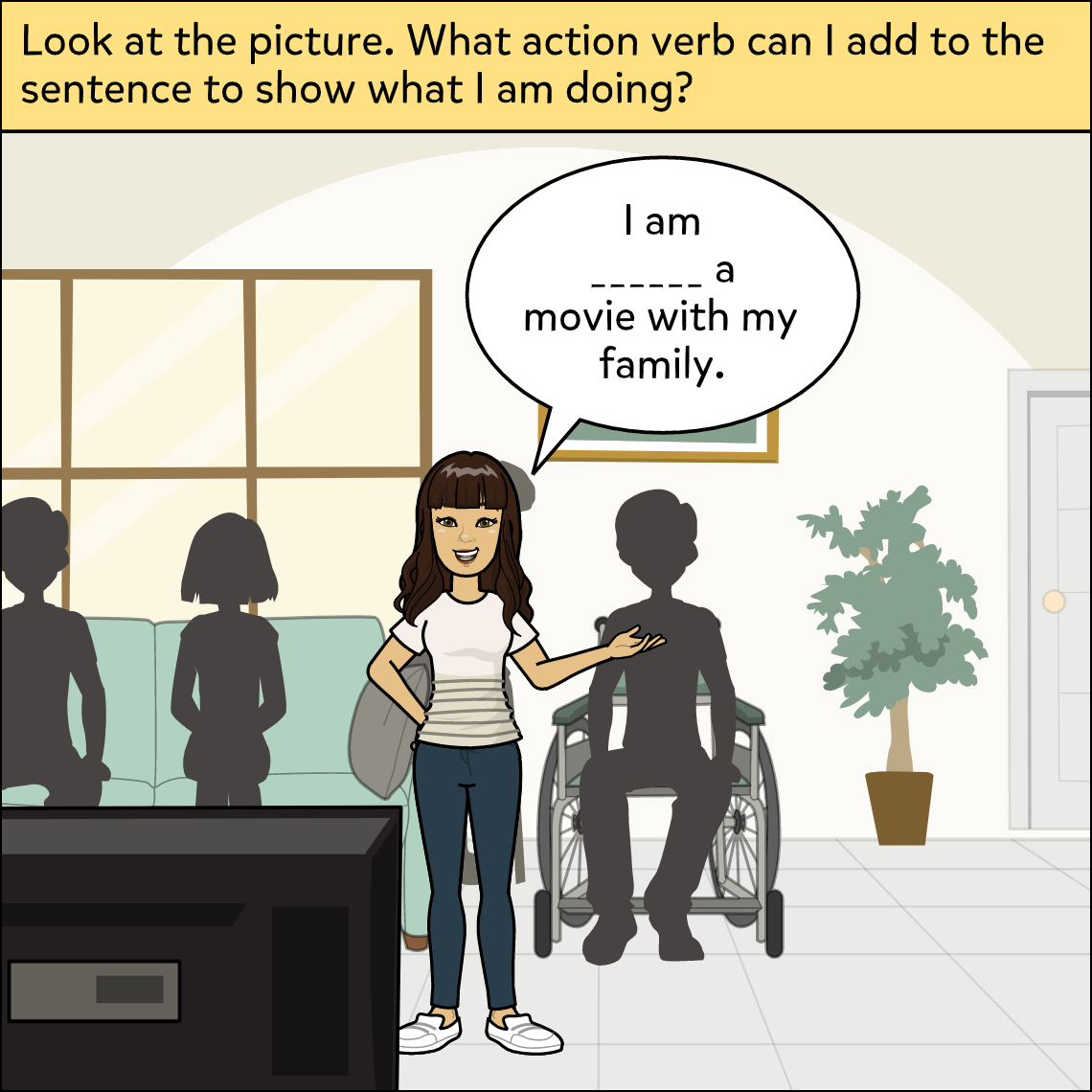 Ready, Set, Action! - Exemplar comic, panel 4