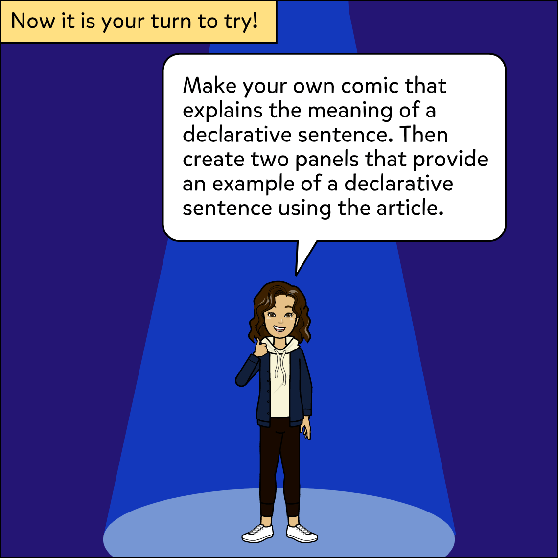 I Declare - Exemplar comic, panel 4