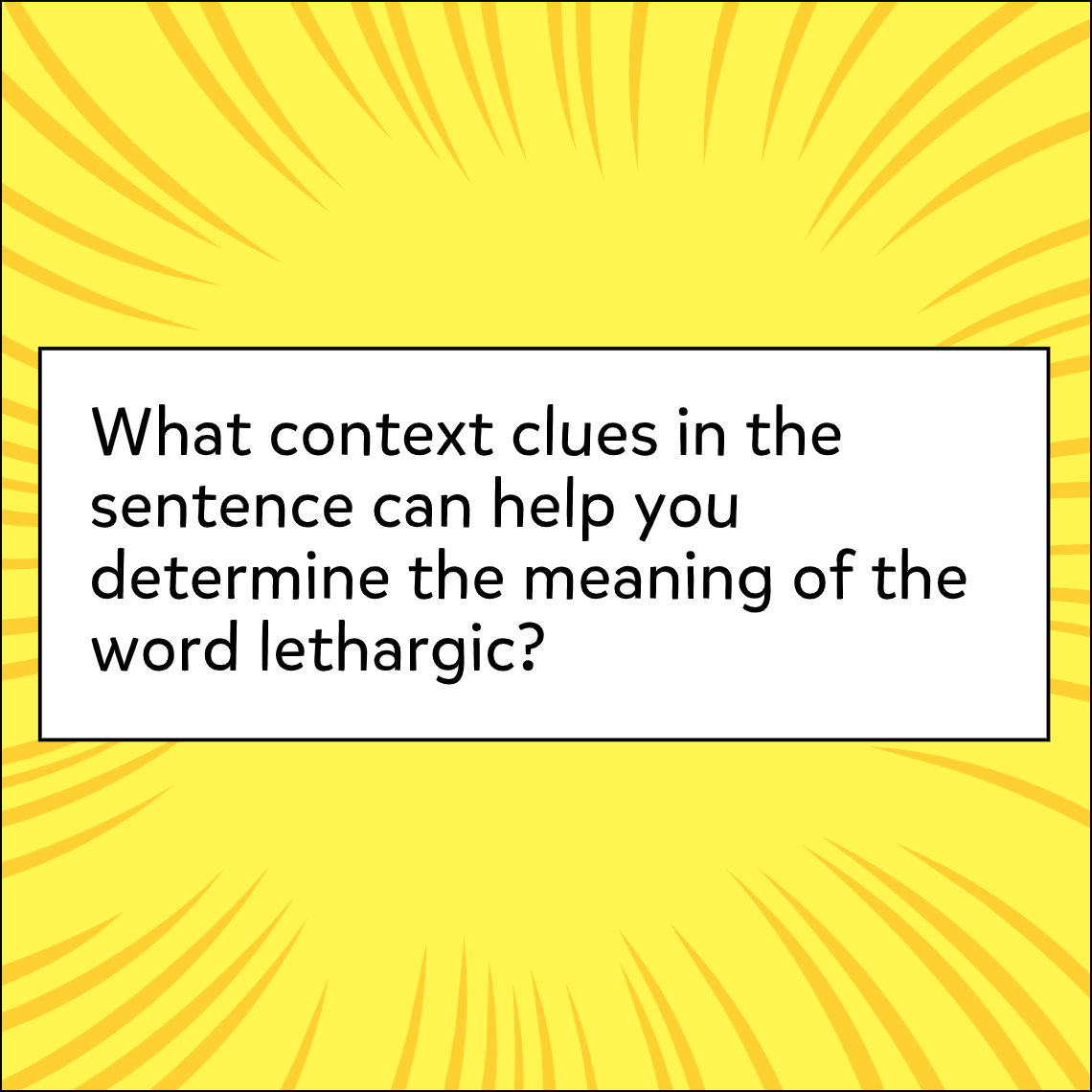 Word Detectives - Exemplar comic, panel 4