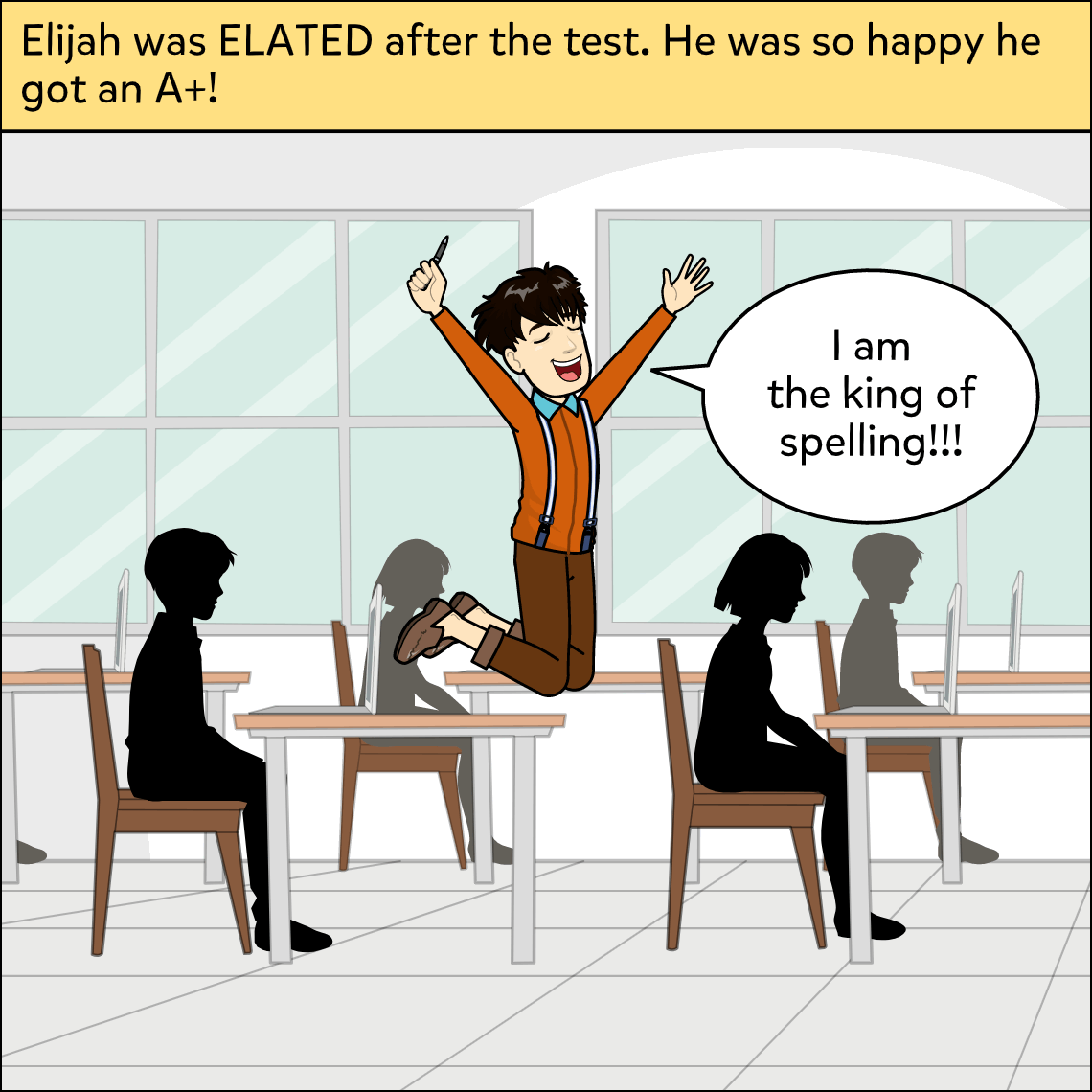 Word Detectives - Exemplar comic, panel 5