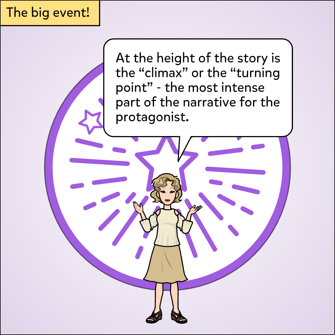 The Plot Thickens! - Exemplar comic, panel 3