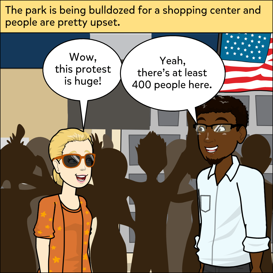 Rights & Responsibilities - Exemplar comic #2, panel 2