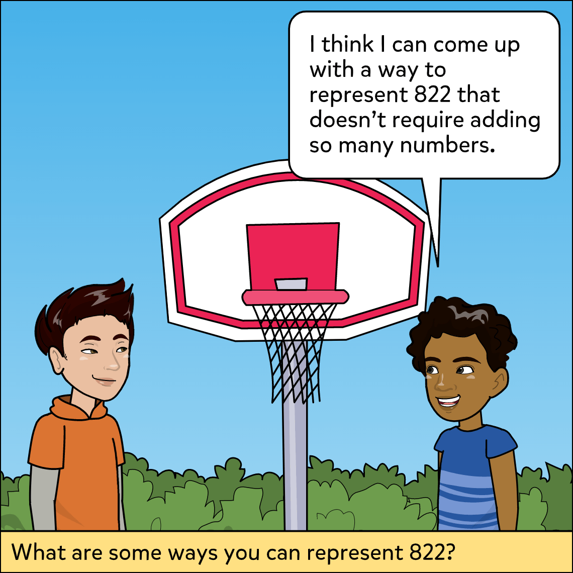 Representing Numbers in Different Ways - Exemplar comic, panel 3